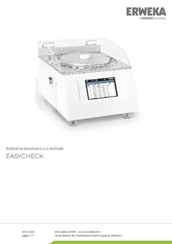Fiche produit EasyCheck