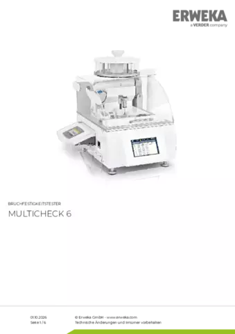 Produktdatenblatt Multicheck 6