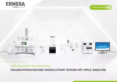 Dissolution On-/Offline Systeme mit HPLC-Analyse
