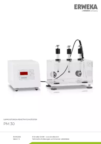 Produktdatenblatt PM 30