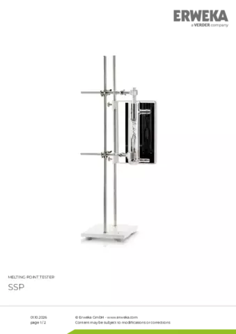 Product data sheet SSP