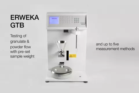 GTB Granulate Flow Tester Introduction