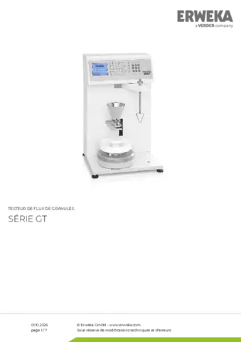 Fiche produit GT Series