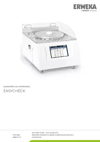 Hoja de datos del producto EasyCheck