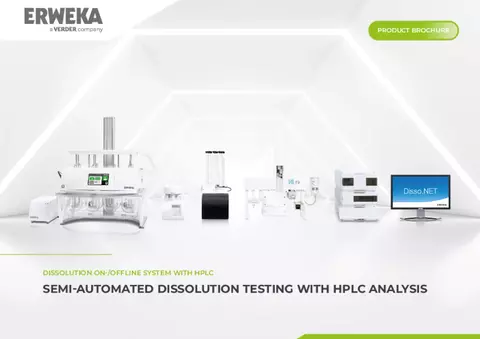 Dissolution On-/Offline Systems with HPLC analysis