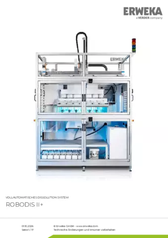 Produktdatenblatt Robodis II