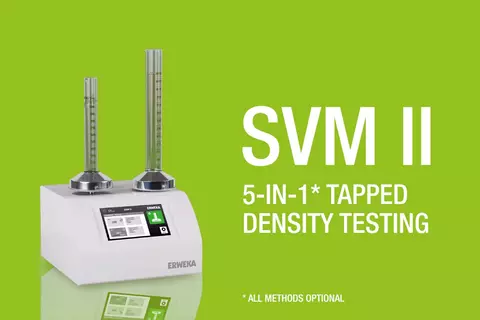 SVM II 5-in-1 tapped density tester