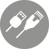 LAN-/USB-Schnittstellen